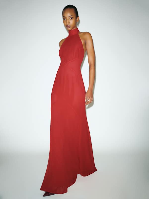 Shanelle Dress - Cherry